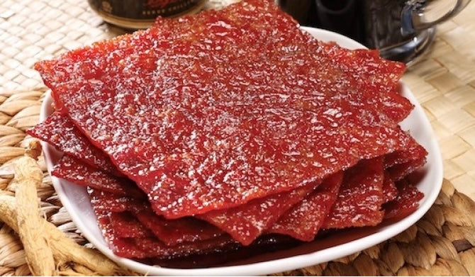 CNY Specials: Traditional Bak Kwa 碳香猪肉干